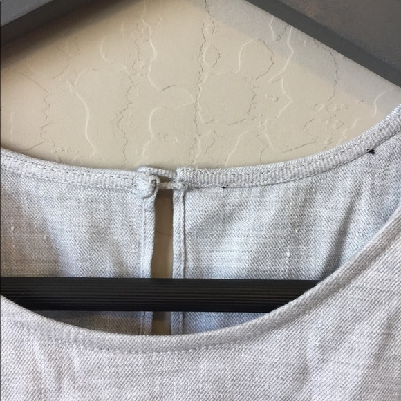 Theory 'Adlerdale' sleeveless linen blend dress - Picture 8 of 9